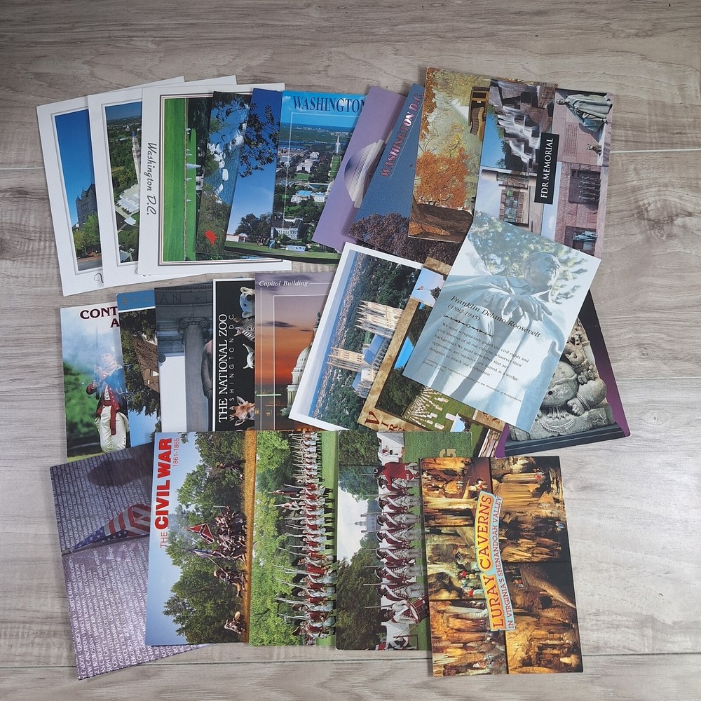 Vintage Postcard Virginia ( LOT OF 24 ) 2000s Postcards ( Washington DC ) Vtg